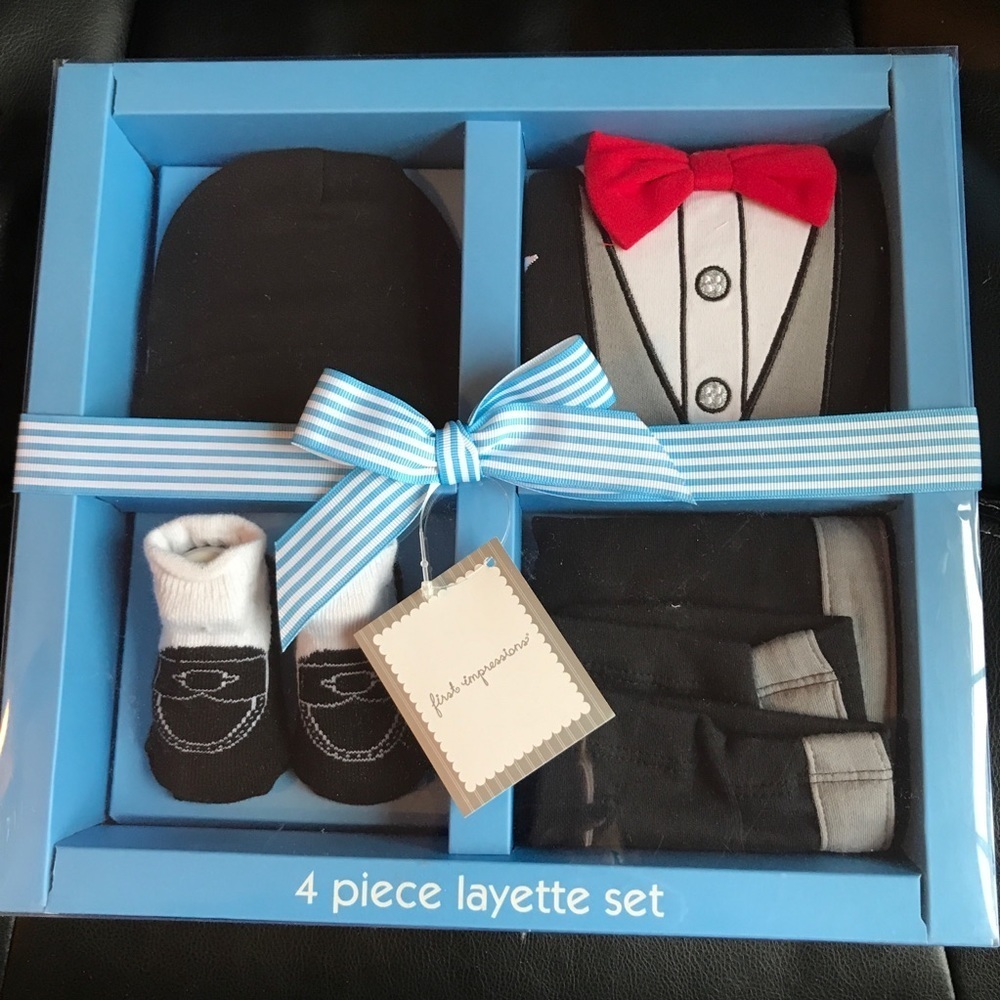 🍼 4 Piece Layette Set